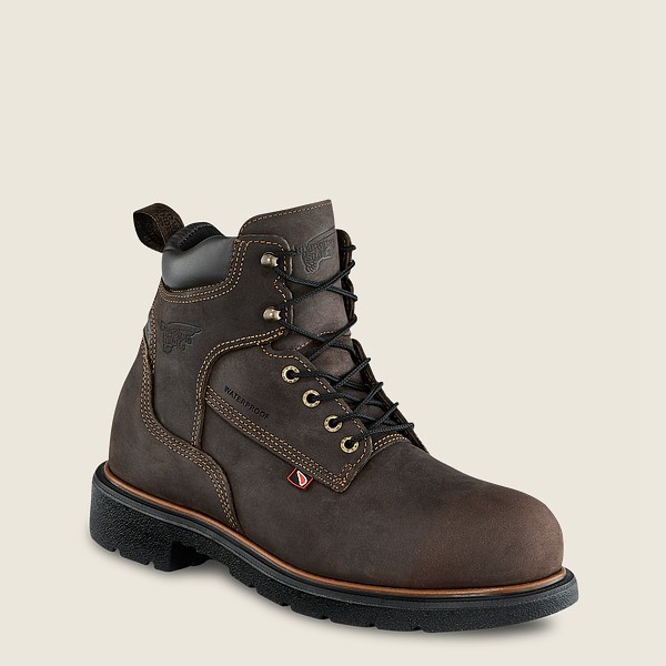 Red Wing Iş Botu Erkek - Dynaforce® - 6-Inch Insulated Waterproof Soft Toe - Koyu Gri - 89KAQPDOI